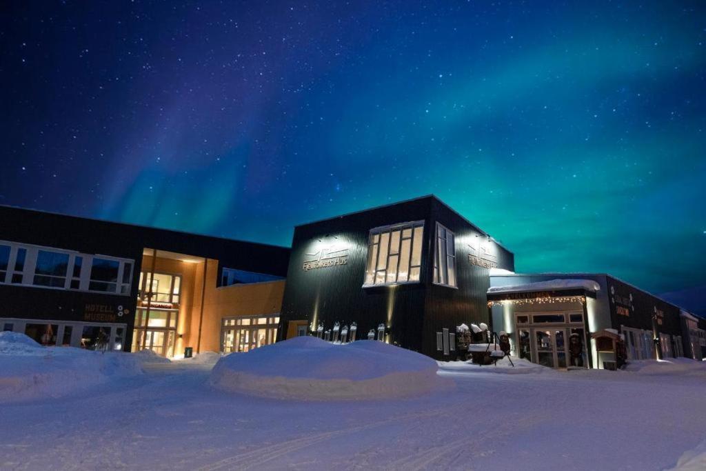 Hotel Fjellfolkets Hus Hattfjelldal Exterior foto